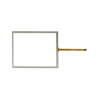 Écran tactile résistif à 4 fils de 5,7 pouces, 134 x 105 mm, verre tactile industriel pour remplacement tactile HMI