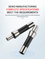 Adaptateur de mandrin de perceuse R8 J6 de haute précision, tige conique Jacobs 6 pour fraiseuse manuelle Bridgeport, en acier trempé