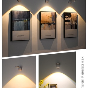 Nueva Lámpara de Pared Interior Recargable Sin Cables con Control Remoto, Luz LED Inteligente con Sensor de Movimiento Corporal - Product Image 2