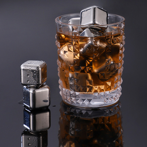 Set di Cubetti di Ghiaccio Riutilizzabili in Acciaio Inox 304 Ecologici Personalizzabili con Stampa per Ghiaccio Congelato - <span class=keywords><strong>Accessori</strong></span> per Bevande - Product Image 5