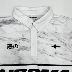 Polo personalizado para hombre de negocios sublimación moda deportes casual poliéster Golf camisas - Product Image 4