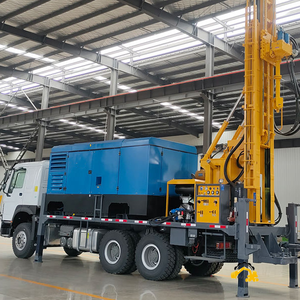 Foreuse industrielle HJH Sc1000 pour puits d'eau, profondeur max. 1000 m, moteur diesel 26 tonnes, composants essentiels, utilisation facile - Product Image 6