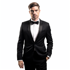 Hot Bán Thời Trang Sang Trọng Thanh Lịch Người Đàn Ông Hoa Blazer Phù Hợp Với Áo Khoác Bữa Tối Đảng Prom Đám Cưới Phong Cách <span class=keywords><strong>Tuxedo</strong></span> - Product Image 4