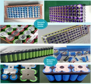 GJ08 18650 21700 Cell Tipo de pórtico de iones de litio Paquete de batería manual Máquina de soldadura de electrodos Equipo de soldadura por puntos neumático