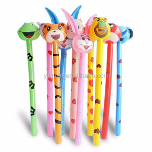 Jouets gonflables Grenouille Tigre Vache <span class=keywords><strong>Girafe</strong></span> Panda Ballons Bâtons Marteau gonflable Animaux gonflables pour les enfants Jouets <span class=keywords><strong>de</strong></span> fête - Product Image 5