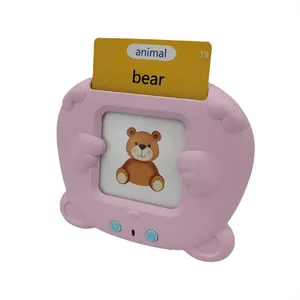 2023 New Trendy Electronic Digital Learning Toys Talking Flash card Reading Machine Talking Flash Cards giocattoli per l'apprendimento