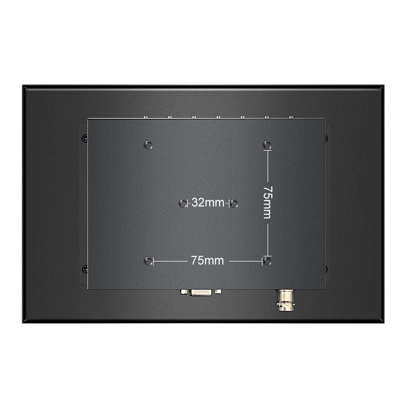 New 10.1 Inch 1280x800 Industrial Screen for USB VGA AV BNC Resistive Touch Display Metal Case TFT Wall-Mounted OEM ODM LCD