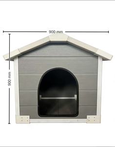 Waterdichte hondenkennel van PP-materiaal voor buiten, geschikt voor tuin en achtertuin - Product Image 2