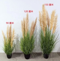 Plante d'herbe artificielle en forme d'oignon pour gazon synthétique, murs végétalisés, terrains de golf, jardins et zones pour animaux de compagnie