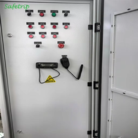 Armoire de commande d'éclairage sans fil VHF durable 118-136 MHz 8-12 circuits Air-terre pour éclairages de hélicoptère