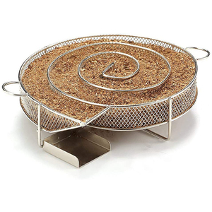 Amplebbq Générateur de fumée à froid en acier inoxydable 304 résistant à la chaleur, robuste, pour barbecue au charbon de bois, <span class=keywords><strong>fumage</strong></span> de viande et copeaux de bois facile - Product Image 1