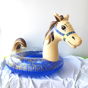 Meilleures ventes de flotteurs de piscine gonflables en PVC avec paillettes, tubes de piscine pour flottabilité, anneau de natation - Product Image 2