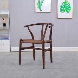 Sedia da Pranzo <span class=keywords><strong>in</strong></span> Legno Massello Naturale Stile Moderno, Ecologica, Resistente, Portatile con Schienale <span class=keywords><strong>in</strong></span> Corda per Casa, Ufficio, Matrimoni, Eventi e Banchetti - Product Image 4