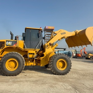 Cargadora de Ruedas CAT 966H Usada, 6 Toneladas, Gran Potencia, Buen Estado, Pocas Horas de Uso, Bien Mantenida, Pintura Original, Lista para Enviar - Product Image 1