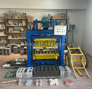 Mesin pembuat blok semen hidrolik Diesel 4-40 mesin pembuat blok beton - Product Image 4