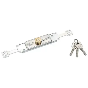 Chinese manufacture supplier garage door lock brass cylinder roller latch lock