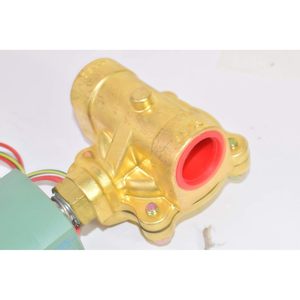 Vanne solénoïde ASCO 8210G14 1 pouce normalement ouverte en laiton - Product Image 3