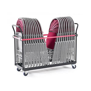 Magazijn Carbon Staal Rechtop Stand Klapstoel Trolley - Product Image 2