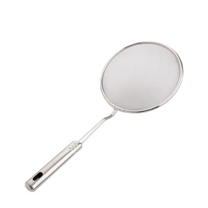 Passoire en acier inoxydable, cuillère de cuisine, passoire à nouilles, filtre à mailles non magnétiques, tamis, vente directe - Product Image 1
