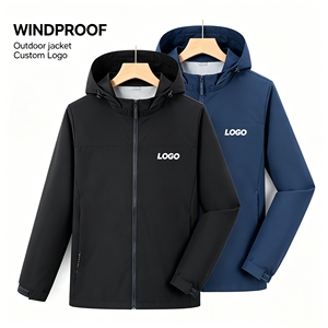 Vestes à capuche en polyester de style preppy <span class=keywords><strong>pour</strong></span> adolescents, avec doublure en mesh, <span class=keywords><strong>pour</strong></span> un usage quotidien décontracté - Product Image 1