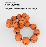 YETFUL Bracelet lesté réglable et durable en silicone perlé pour cheville et poignet, avec noyau en acier, lavable, pour entraînement quotidien