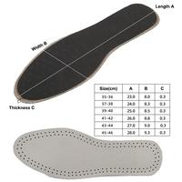 Semelles Correction de la semelle Soutien de la voûte plantaire Liquidation en cuir Vente en gros Orthèse absorbant les chocs Chaussures à semelle intérieure amovible pour enfants