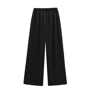<span class=keywords><strong>Pantaloni</strong></span> Estivi da Donna a <span class=keywords><strong>Vita</strong></span> Alta, Gamba Larga, Stile Palazzo, Chiusura Elastica <span class=keywords><strong>in</strong></span> <span class=keywords><strong>Vita</strong></span>, Tessuto <span class=keywords><strong>in</strong></span> <span class=keywords><strong>Viscosa</strong></span> Elasticizzato Antirughe, Vestibilità Comoda - Product Image 6