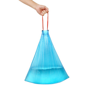 Bolsas de Basura, Bolsas para Basura de 13 Galones, Grandes y Altas, con Cordón, Resistentes, para Contenedor de Basura (5 Rollos/115 Unidades) - Product Image 1