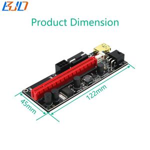 การ์ดแปลง PCI-E 1x เป็น 16x รุ่น <span class=keywords><strong>VER</strong></span> <span class=keywords><strong>009S</strong></span> พร้อมหัวต่อไฟ 6 พิน และ 4 พินแบบ Molex สำหรับการ์ดจอ - Product Image 3
