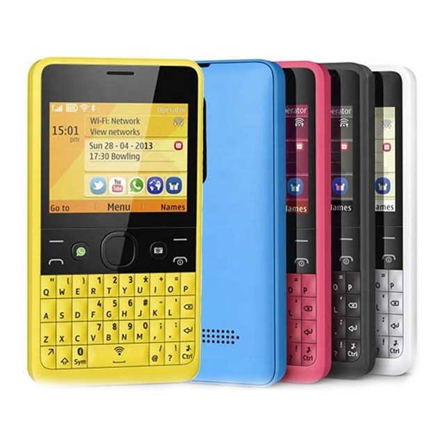 Free Shipping for Asha 210 Original Factory Unlocked Best Buy Simple Qwerty Cheap Classic Bar Mobile Cell Phone by Post