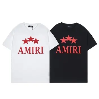 BE ICON t-shirt Amiri bermerek untuk pria Amiri t-shirt Pria T Shirt untuk pria Amiri Vintage pakaian merek