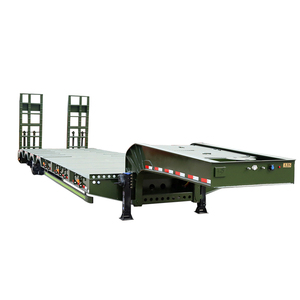50 60 70 tấn cổ ngỗng <span class=keywords><strong>lowboy</strong></span> bán Trailer lowbed loader 3 trục Vật liệu thép bán Trailer để bán - Product Image 2