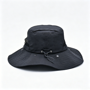 Men's Breathable Mesh Bucket <b>Hat</b> Quick Dry Outdoor Sun <b>Hat</b> with Venue Logo for Hiking Fishing - Product Image 6