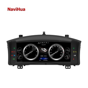 NAVIHUA 12.3 Inch Android Car LCD Dashboard Digital Instrument Cluster Full <b>Touch</b> <b>Screen</b> Multimedia Speed Meter for Lexus LX570 - Product Image 2