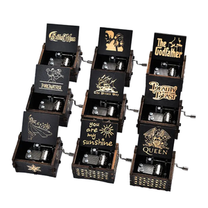 Hot bán tùy chỉnh tự làm bằng gỗ âm nhạc hộp đầy màu sắc Laser khắc <span class=keywords><strong>mini</strong></span> Hand Crank <span class=keywords><strong>Mini</strong></span> <span class=keywords><strong>Music</strong></span> <span class=keywords><strong>BOX</strong></span> - Product Image 2