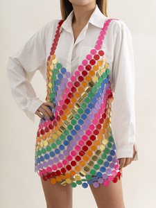 Ropa interior de moda para mujer, lencería Sexy de luna de miel, regalos de historia, joyería Sexy, cadena de cuerpo de lentejuelas de Metal - Product Image 6