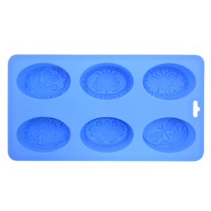 Mhc OEM lá hình Silicone xà phòng khuôn tùy chỉnh tạo ra xà phòng khuôn mẫu với logo trong khuôn mẫu - Product Image 2