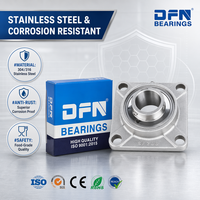 Support de roulement en acier inoxydable UCF205 UCF206 UCP207 SSUCF 207 204 UC208 SSUC204-12, boîtier de roulement résistant à la corrosion