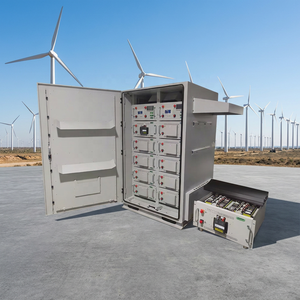Armoire de batterie au lithium intégrée pour extérieur, 16 kWh, avec isolation ignifuge, -20°C à 55°C - Product Image 5