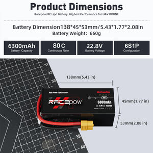 Baterai Semi Solid State 44000mAh 10C Kualitas Premium untuk Misi Penerbangan Jarak Jauh - Product Image 4