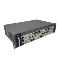 Mini GPON OLT 4 8 16 32 Port PON dengan Uplink GE 10GE Optical Line Terminal untuk Jaringan FTTH