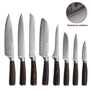 KITCHENCARE 2025 Trending Professional Messer Wood Chef <span class=keywords><strong>Knife</strong></span> Cuchillo de cocina muy afilado 1 Juego para todo tipo de carne - Product Image 5