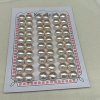 Perles de culture d'eau douce blanches en vrac pour la fabrication de bijoux, la création de bijoux DIY et les fournitures d'artisanat.