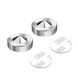 Hifi ارتفاع الوقوف قدم + وسادة الصوت OEM النحاس الروديوم وسادة تخميم مكبر للصوت الوقوف HIFI امتصاص الصدمات المتكلم مسمار - Product Image 3