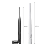 Antenne omnidirectionnelle en caoutchouc 433 MHz avec connecteur SMA à angle droit pour module IoT et transmission de données sans fil
