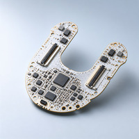 Carte mère PCB HDI personnalisée à 4 étapes pour casque VR/MR, 12-16 couches, impédance contrôlée, FR4 haute température, ENIG 0,5-3 oz