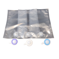 Sac de recharge pour distributeur de savon à disque de 1000ml, sac de désinfectant pour les mains en gel à alcool à pompe mural avec distributeur manuel.