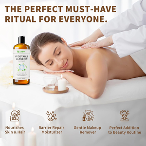 Glycérine végétale naturelle en gros, qualité supérieure USP, pour produits cosmétiques, soins de la peau et produits de beauté pour soins personnels - Product Image 3