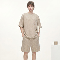 Pyjama d'hiver en polaire pour homme, imprimé mignon, aux couleurs vives et à manches longues