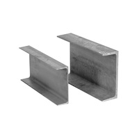 Profilé en acier laminé à chaud 50x25x3mm, petit profilé en U à bas prix pour structure de hangar